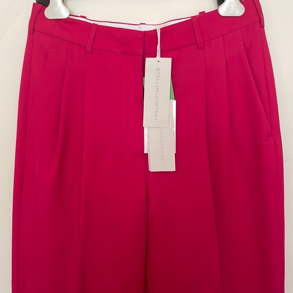 Stella McCartney pleat front trousers size 42 - Picture 2 of 9